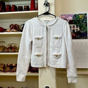 Jcrew lady jacket with gold buttons